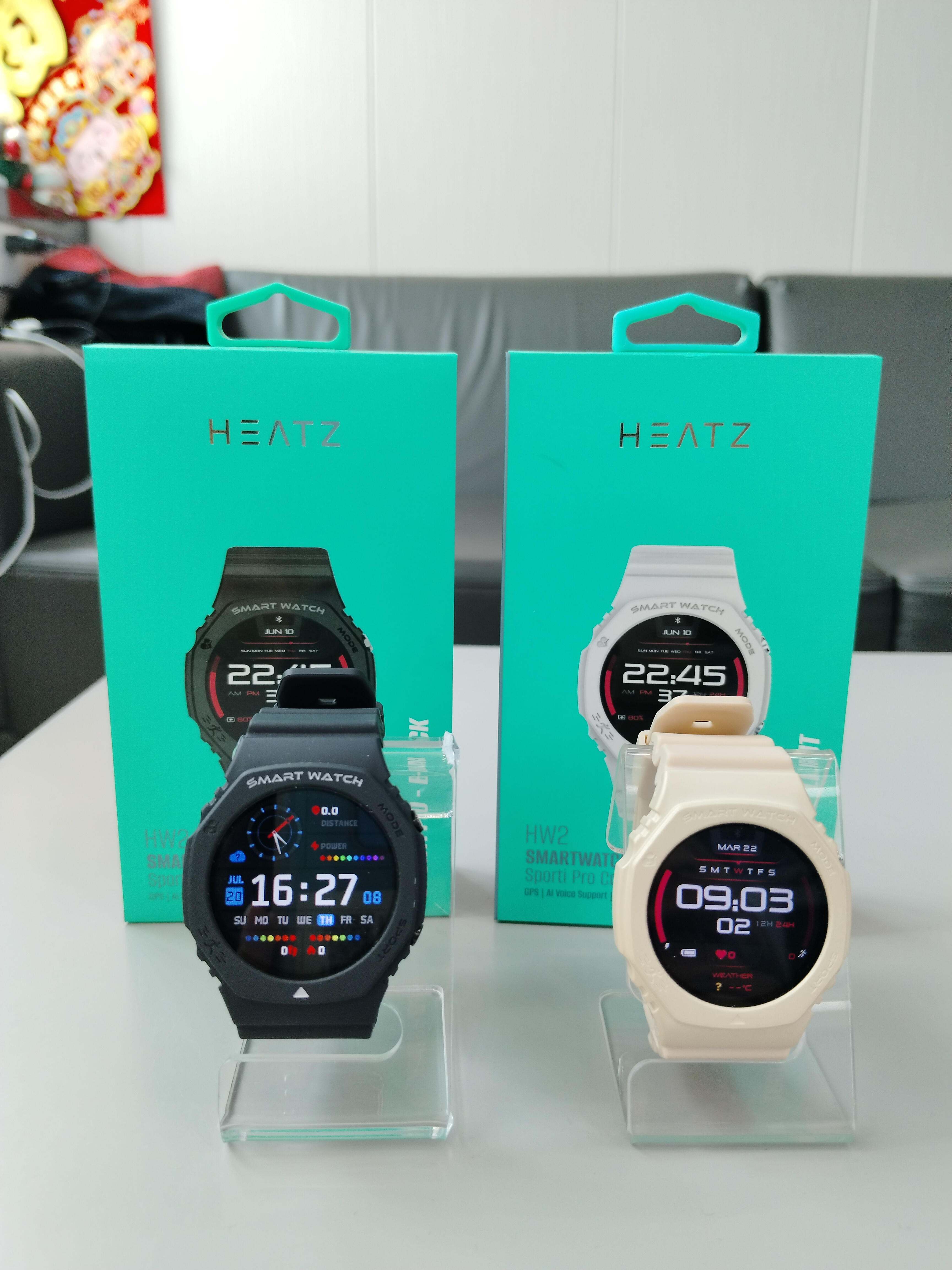 HEATZ HW2 Smart Watch GPS Enabled with AI Voice Support Health Monitoring Features in Category Smart