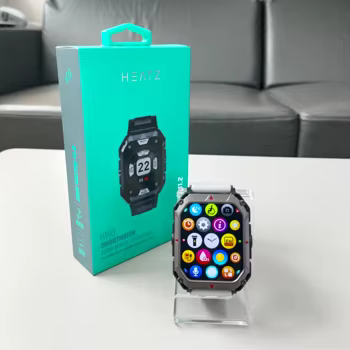 HEATZ HW3 Smart Watch GPS Enabled with AI Voice Support Health Monitoring Features in Category Smart Watches