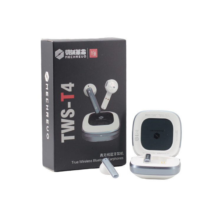 TWS-T4 Bluetooth 5.3,ENS call noise reduction, battery life 4-6 hours, semi-in-ear.
