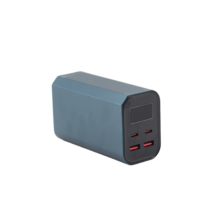 Magnetic charging mobile power supply, with its own line mobile power supply.