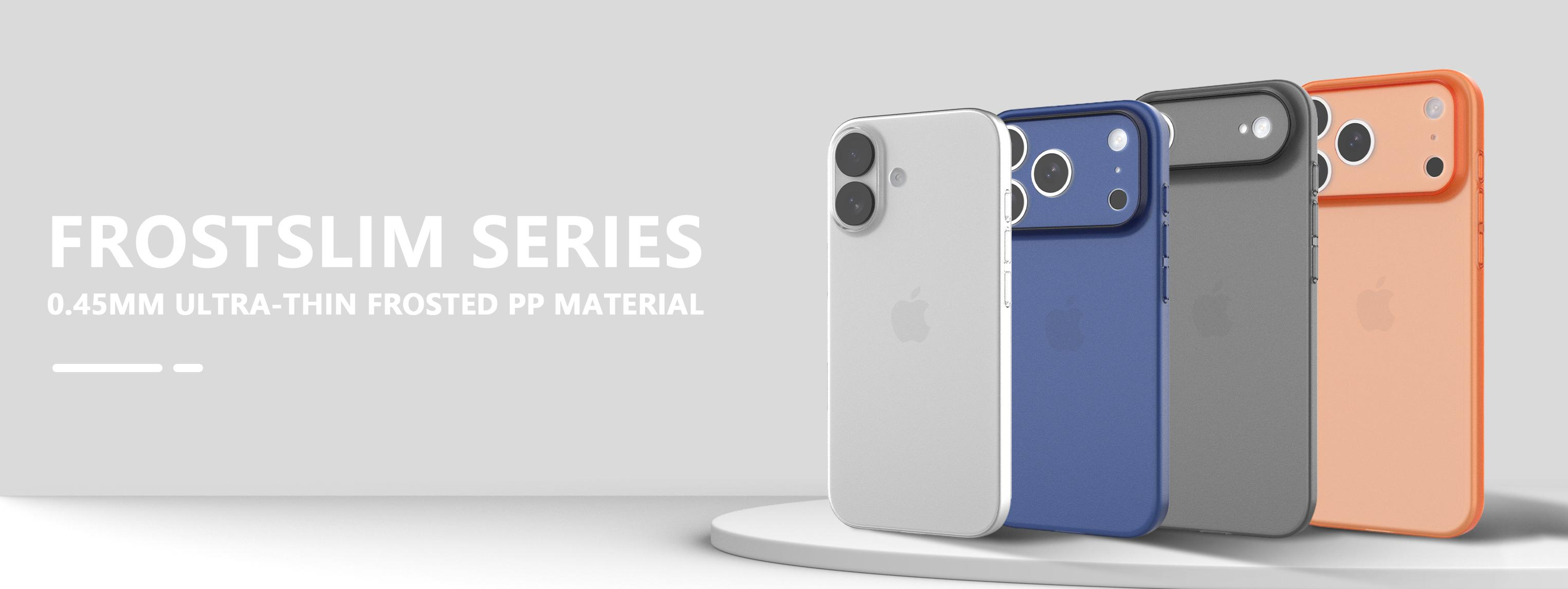 FrostSlim Series 0.45mm ultra-thin frosted PP material
