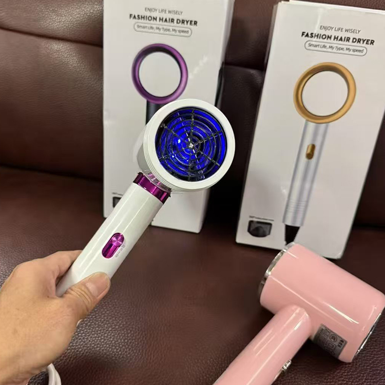 Online celebrity hollow hammer hair dryer