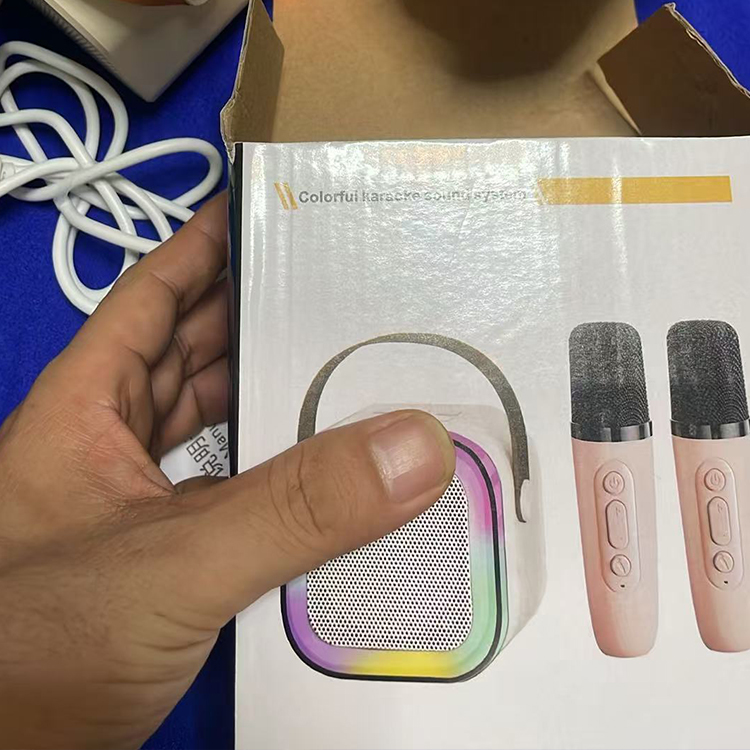 Mini K-song Bluetooth speaker (with wireless microphone