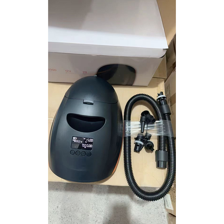 6000 mAh battery, air pump is also a vacuum cleaner, American standard 110-240V universal, can also be used for car charging and