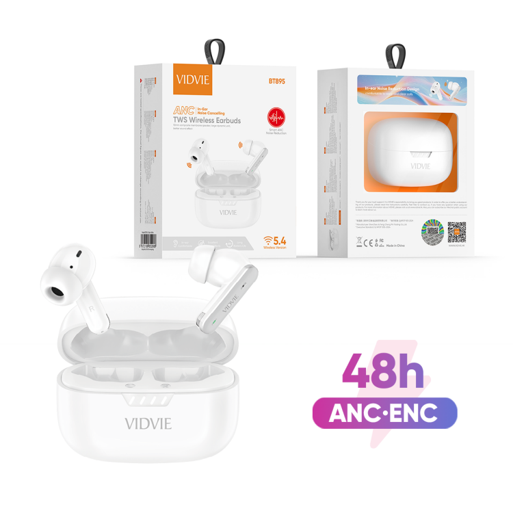 VIDVIE BT895 In-Ear ANC + ENC TWS Wireless Earphone