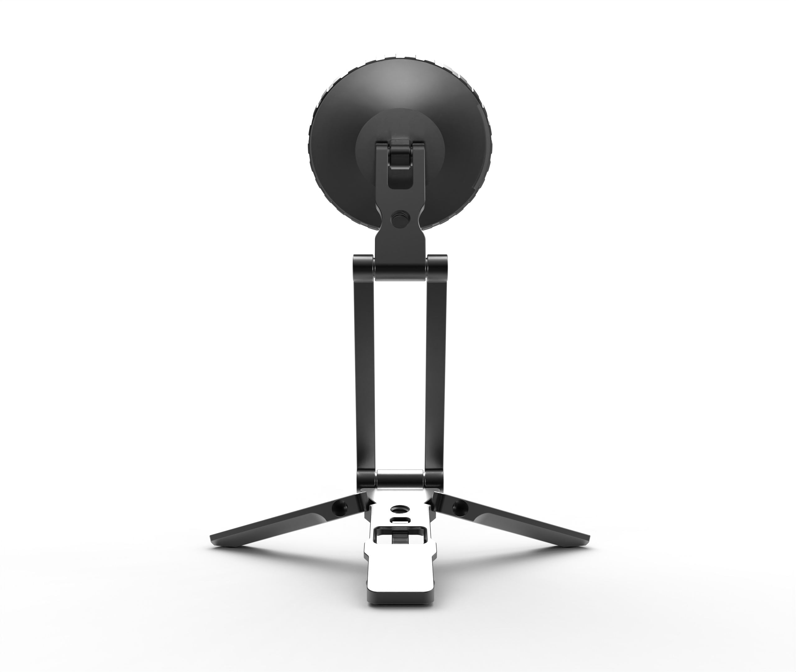 New handheld and desktop universal aluminum alloy rotating folding portable mobile phone and tablet magnetic stand